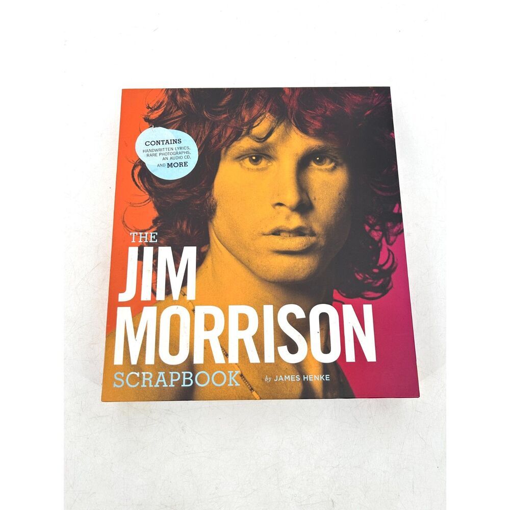 JIM MORRISON Scrapbook 2007 Hard Cover In Slip Case